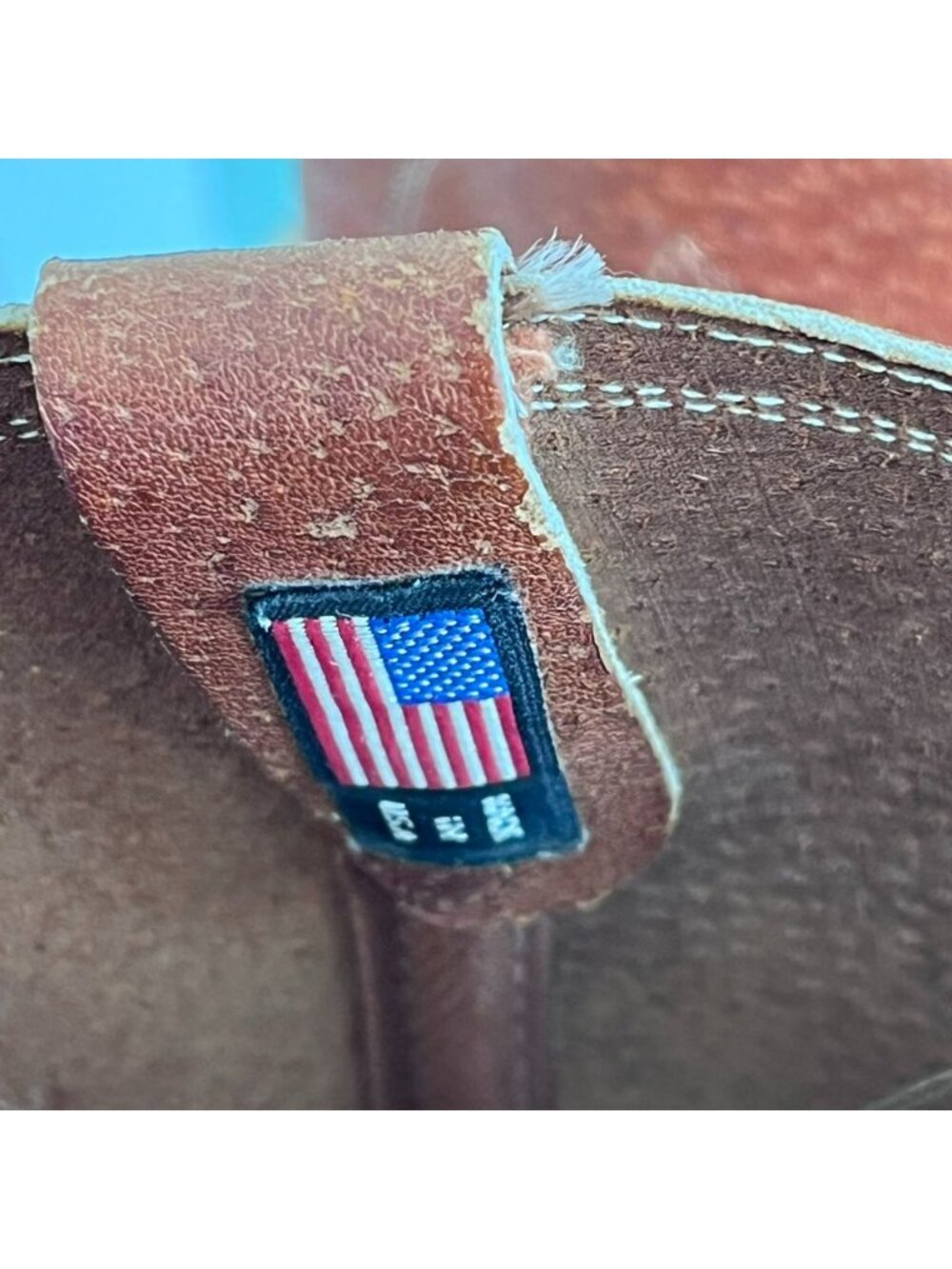 Vtg Acme Vulcan 9024 Cowgirl Western Boots 11D Pull On Oil Resistant made in USA - Picture 6 of 11